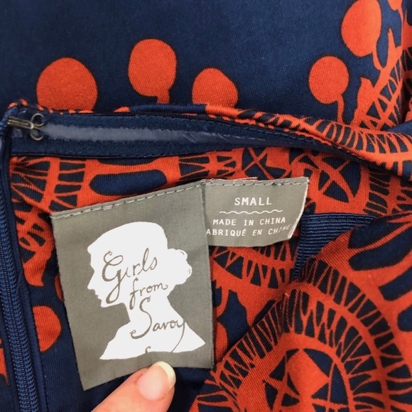 Anthropologie GIRLS FROM SAVOY Oxidized Medallions Tulle Dress - Picture 4 of 8